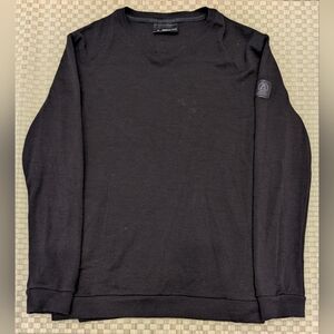 Alchemy Equipment Midweight Merino Wool Sweatshirt Black Men's Size XL